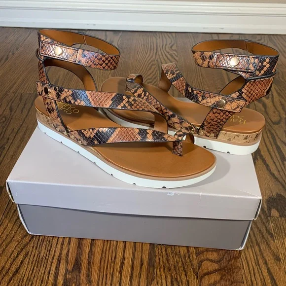 NEW Franco Sarto Women's Daven Gladiator Sandal Sz